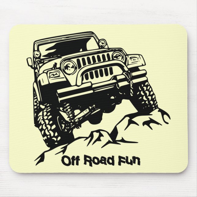 Spaß auf der Straße, Klettersteine Mousepad (Vorne)