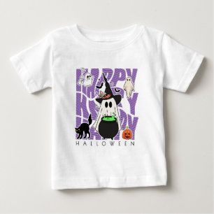 Spaß aufwecken Happy Halloween Magic & Mischief Baby T-shirt