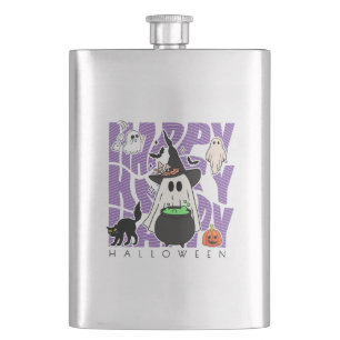 Spaß aufwecken Happy Halloween Magic & Mischief Flachmann