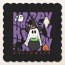 Spaß aufwecken | Happy Halloween Magic & Mischief Untersetzer