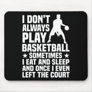 Spaß Basketball Design für Männer Frauen Basketbal Mousepad