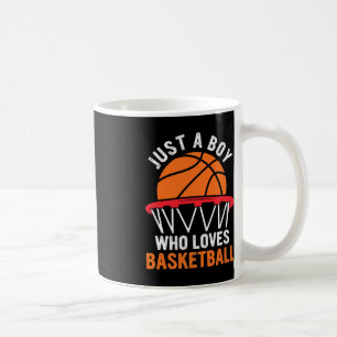 Spaß Basketball für Jungen - Nur ein Junge, der Li Kaffeetasse