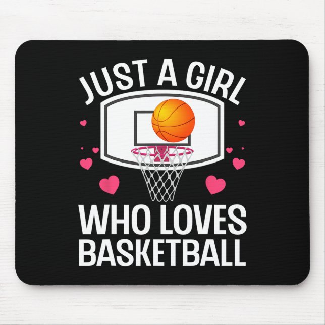 Spaß Basketball Uni Basketba Mousepad (Vorne)