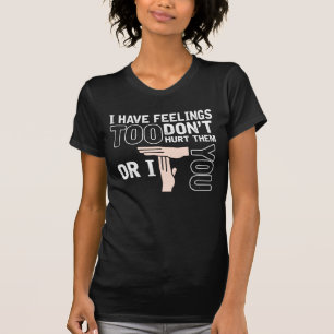 Spaß Basketball-Zitat von Funny Basketball-Schieds T-Shirt