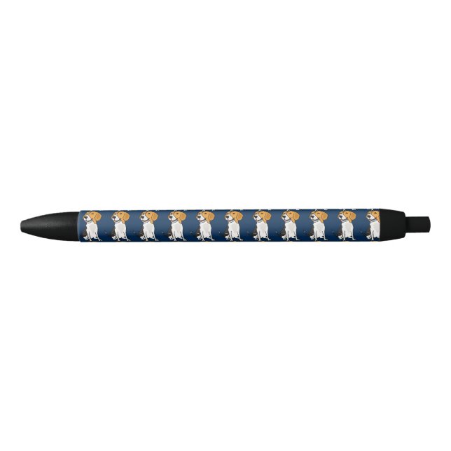 Spaß-Beagle-Welpen-Hundetinten-Stift Kugelschreiber (Vorderseite)