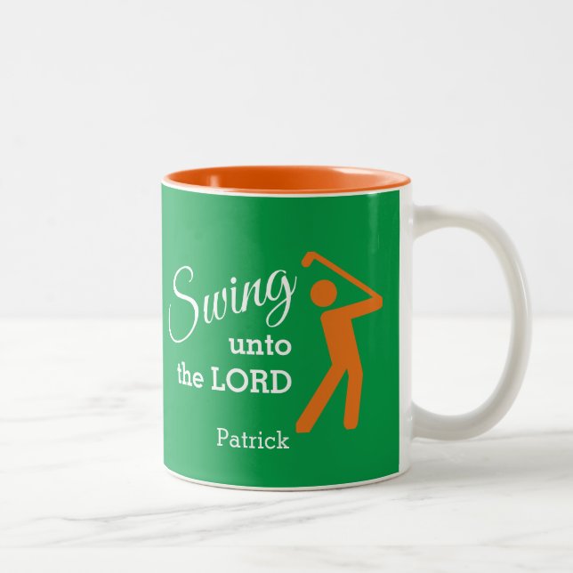 Spaß beim Bummeln bis hin zum Golf, der individuel Zweifarbige Tasse (Rechts)