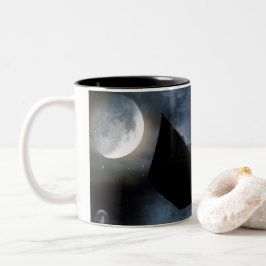 Spaß beim Design zu Halloween Zweifarbige Tasse
