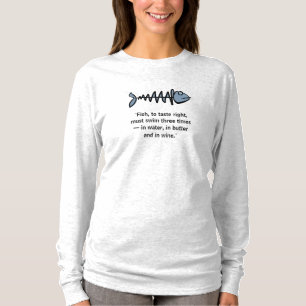 Spaß "Beste Degustationsfische" Langärmeliger T - T-Shirt