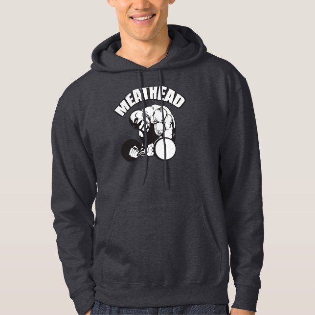 Spaß "Body Gebäude" - MEATHEAD Hoodie (Vorderseite)