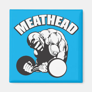 Spaß "Body Gebäude" - MEATHEAD Magnet