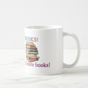 Spaß-Buch-Tasse 3 Kaffeetasse