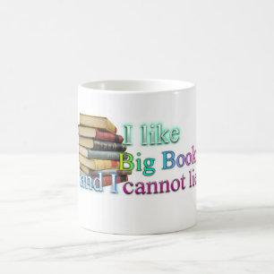 Spaß-Buch-Tasse 4 Kaffeetasse