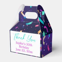 Spaß bunt danke Ihnen Leckerei/Gefallen/Geschenkbo Geschenkschachtel