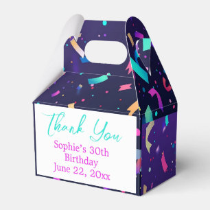Spaß bunt danke Ihnen Leckerei/Gefallen/Geschenkbo Geschenkschachtel