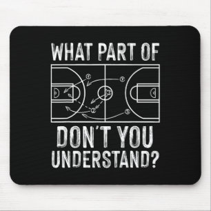 Spaß Bysketbyll Coach Design Männer Frauen Spiel T Mousepad