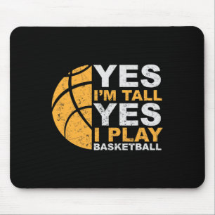 Spaß Bysketbyll Ja, ich bin ein großes Bysketbyll Mousepad