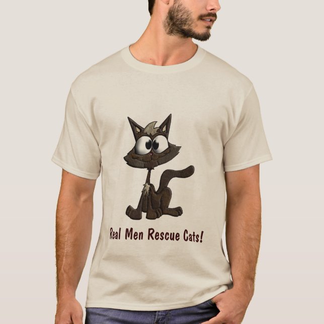 Spaß Cartoon Designs für Katzen-Liebhaber! T-Shirt (Vorderseite)
