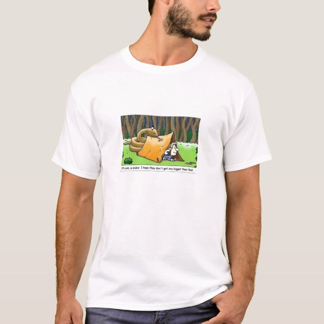 Spaß-Cartoonbild T-Shirt (Vorderseite)