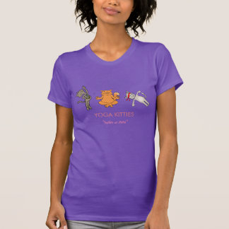 Spaß Cat Yoga T - Shirt für Frauen - individuell a