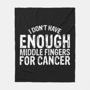Spaß Chemo Chemotherapie Battle Cancer Fleecedecke