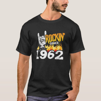 Spaß Cool Rockin" Seit 1962 60th Birthd T-Shirt
