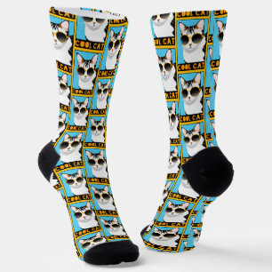 Spaß Coole Katze Socken