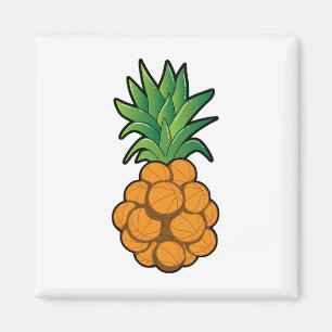 Spaß Cooles Ananas Design - Grafik - C Magnet