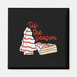 Spaß Das Weihnachtsbaum Cakes Deb der Jahreszeit Magnet