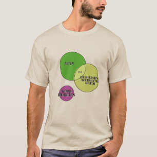 Spaß demütigend Unfalltod gute Hobbies ATVs T-Shirt