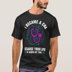 Spaß der Cna Nurse Practitioner Work Week sagen T-Shirt