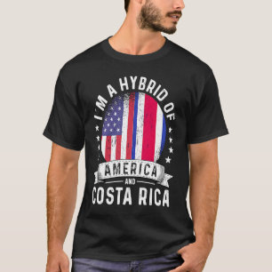 Spaß der Fahne "Patriot Ground" von Costa Rica T-Shirt