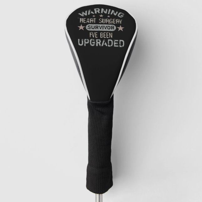 Spaß der Herz-Operation aktualisiert Golf Headcover (Vorderseite)
