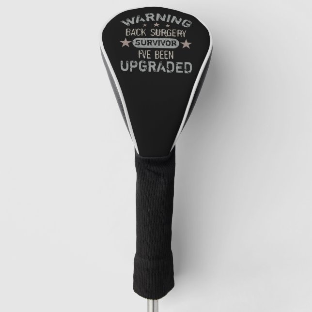 Spaß der hinteren Operation aktualisiert Golf Headcover (Vorderseite)