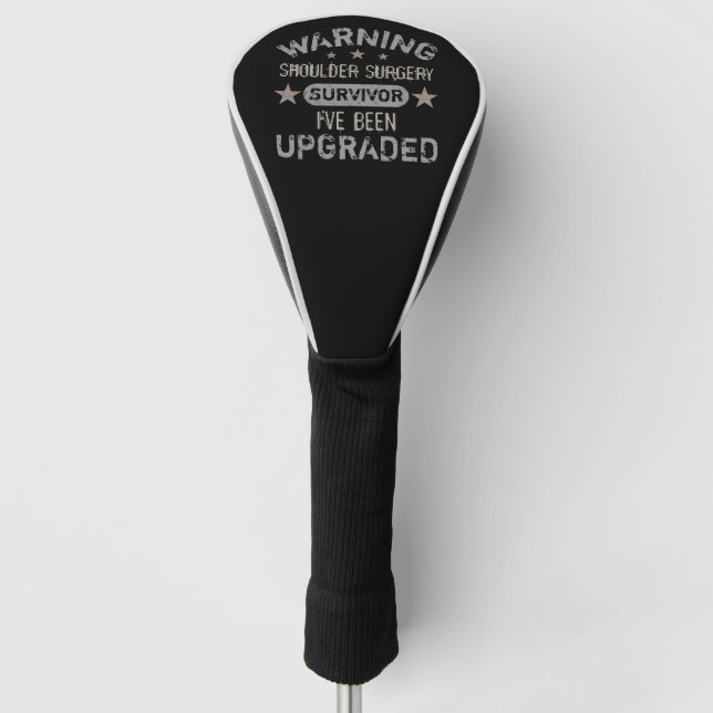 Spaß der SchulterOperation aktualisiert Golf Headcover (Vorderseite)
