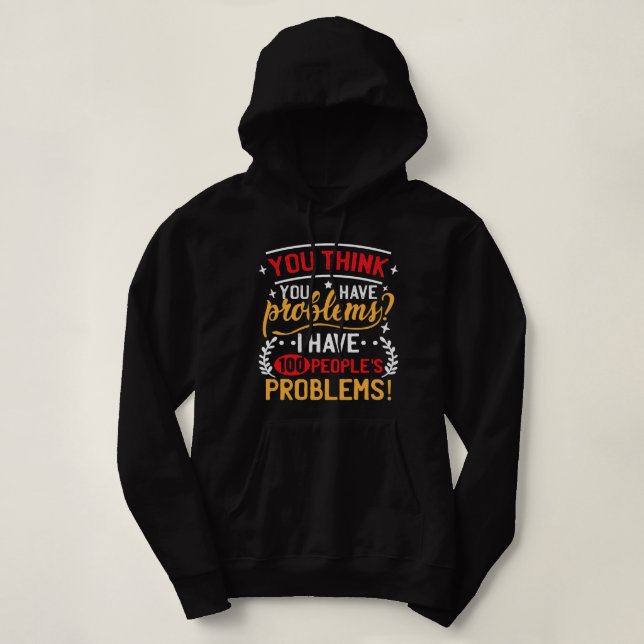 Spaß der Sozialarbeiter Hoodie (Design vorne)
