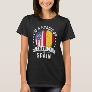 Spaß der spanischen Flagge Patriot Ground T-Shirt