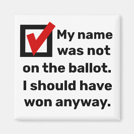 Spaß der Wahlen 2024 Magnet