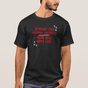 Spaß Dog Schäfer Single Haustiere T-Shirt