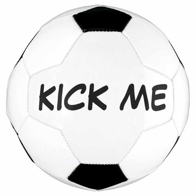 Spaß Dummkopf hat mich geknickt Fußball (Vorderseite)