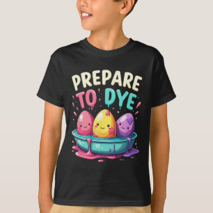 Spaß Ei Jagd Vorbereitung auf Färbung 3 T-Shirt