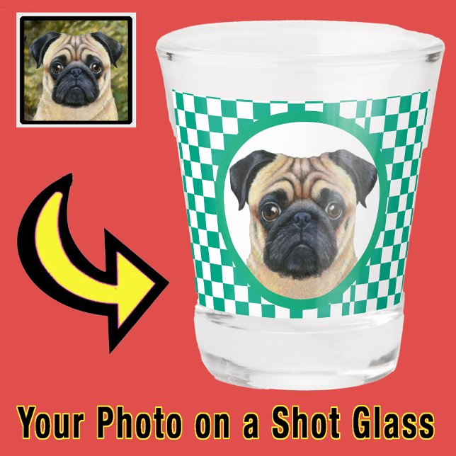 Spaß Einzigartiges Foto für den Hund Schnapsglas (Von Creator hochgeladen)