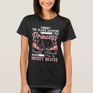Spaß Eishockey-Art für Frauen Girls Eishockeyspiel T-Shirt