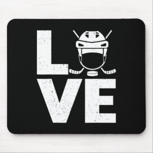 Spaß Eishockey Art für Männer Frauen Sport Eishock Mousepad