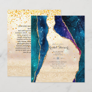 Spaß Elegant, Glittery BUDGET Brautparty