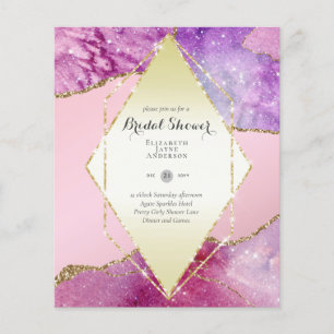 Spaß Elegant, Glittery BUDGET Brautparty Flyer