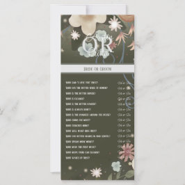 Spaß Elegante Blumen-Inspirivity Brie oder Groom
