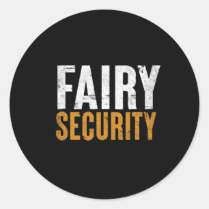 Spaß Eltern Lazy Easy Costume Fee Sicherheit Hallo Runder Aufkleber