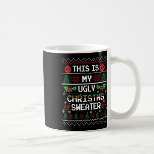 Spaß Familie passt Weihnachten hässliche Weihnacht Kaffeetasse
