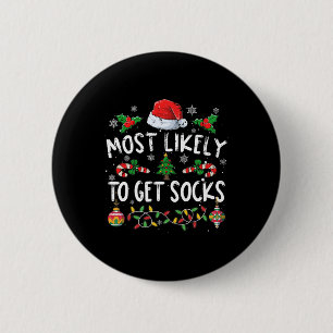 Spaß Familie Weihnachten Pajamas am ehesten so bek Button