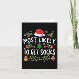 Spaß Familie Weihnachten Pajamas am ehesten so bek Karte